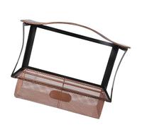 HEEZOU Window Bird Feeder For Outdoor Iron Window Feeders Bird Feeding Tray With 360 Panoramic View For Wildbird Adhesive