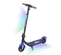 HEFAUX Electric Scooter for Kids 6-12 Years, Foldable with Max Speed 12 km/h, LED Lights & Display, 5-8KM Range, Kids Scooter with Electronic Brake (Blue)