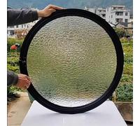 HEFJIAYCIQ Flush Mount Round Shed Window, 360° Rotatable Porthole Window with Handles, Bathroom Kitchen Rotating Ventilated Tempered Glass Windows,Black 2,30cm/11.8in