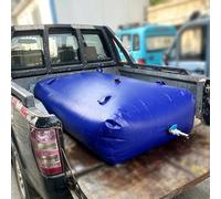 HEFJIAYCIQ Water Storage Bladder, Foldable Portable Water Bladder Tank, for Camping, Truck, RV, Emergency, Outdoor,Blue,6000L/3x2x1m