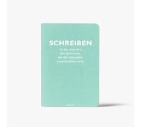 Heft A5 kariert, "Schreiben ist nur eine Art des Sprechens, bei der man nicht unterbrochen wird." (Jules Renard)