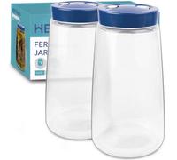 Heftman Fermentation Jar 2.2 Litre Blue - (2 Pack)