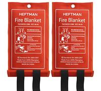 Heftman Fire Blankets Emergency - 2 Pack