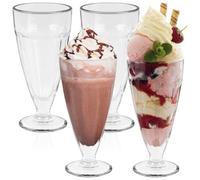 Heftman Ice Cream Sundae Glasses 4 Pack