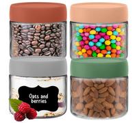 Heftman Jars With Lids 300Ml 4 Pack