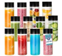 Heftman Plastic Bottles 250Ml - 12 Pack