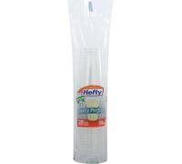 Hefty Deluxe Clear Plastic Cups - 18 Ounce, 28 Count