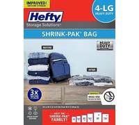 Hefty Shrink-Pak 4 Large Heavy Duty Bags