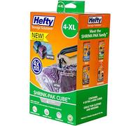 Hefty Shrink-Pak Vacuum Seal Bags, 4 X-Large Cubes