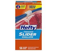 Hefty Slider Freezer Bags - Gallon Size, 96 Count