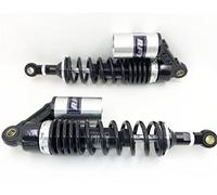 Hegeiisy 320mm 12.5 inch 7mm Spring Universal Motorcycle Air Shock Absorber Rear Suspension ATV Quad Scooter Dirt Bike For CBR600 CBR400 CB500 YZF XC EXC XCF Silver Black