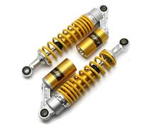 Hegeiisy 320mm 12.5 inch 7mm Spring Universal Motorcycle Air Shock Absorber Rear Suspension ATV Quad Scooter Dirt Bike For CBR600 CBR400 CB500 YZF XC EXC XCF Yellow