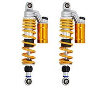 Hegeiisy 325mm/12.8" Rebound Damping Universal 7mm Spring Rear Suspension Air Shock Absorber MTB Motorcycle For BWS 125 Dirt Bike Gokart Quad ATV Nmax Xmax Aerox