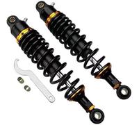 Hegeiisy 340mm 13.38 inch 7mm Spring Universal Motorbike Air Shock Absorber Rear Suspension ATV Quad Scooter Dirt Bike For 50cc 75cc 90cc 125cc 150cc 250cc 300cc