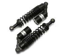 Hegeiisy 340mm 13.38 inch 7mm Spring Universal Motorcycle Air Shock Absorber Rear Suspension ATV Quad Scooter Dirt Bike For 50cc 75cc 90cc 125cc 150cc 250cc 300cc Black