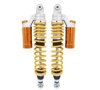 Hegeiisy 400mm/15.75" Rebound Damping Universal 7mm Spring Rear Suspension Air Shock Absorber MTB Motorcycle For XL250 XL500 XL185