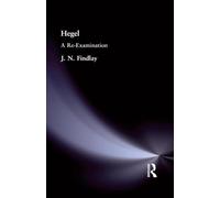 Hegel: A Re-Examination