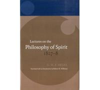 Hegel - Lectures on the Philosophy of Spirit 1827-8 - New hardback or - X555z
