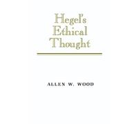 Hegel's Ethical Thought
