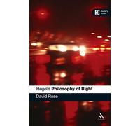 Hegel's Philosophy of Right: A Reader's Guide (Reader's Guides)