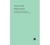 Hegels System by Hosle, Vittorio New 9783787313365 Fast Free Shipping<-