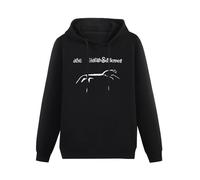 HeguoWu Xtc English Settlement Rock Hoodies Long Sleeve Pullover Loose Hoody Sweatershirt Size XXL Black