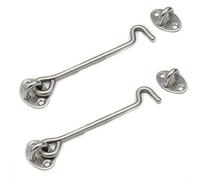 HEHEH Stainless Steel Sliding Bolt Gate Latch - Durable Barn Door Lock for Security and Privacy 1pc(3in)