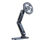 HEHEJK 360 ° Rotating, Strong Magnetic Instrument Panel Folding Strip Adhesive Phone Stand Suitable for All Models