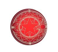 HEHELEBANG Computer Mouse Padding Mat Ultra Soft Natural Rubber Planet Series Mice Pad Round Gaming Romantic Mouse Pads,Pink