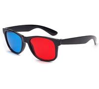Hehglng 1Pc 3D Glasses, 3D Viewing Glasses, Universal TV Movie Dimensional Video Frame 3D Glasses, DVD Game Glass 3D Style Glasses, Televisions and Video Accessories (Red and Blue)