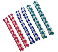 Hehglng 6 Pcs Blue, Green and Red Classic Finger Traps Chinese Finger Trap Bamboo Chinese Bamboo Toys Birds Foraging Toy Assorted Colors PET Bird Chew Toy Classic Party Toys for Adults Finger Puppets