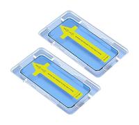Hehuo 2Pcs Starprout Invisible Artifact Screen Protector for iphone 16 Pro Max, Privacy Tempered Glass Screen Protector, Auto Dust-Elimination Installation, Bubble Free (Privacy,16Promax)