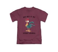 HEI HEI is My Spirit Animal Tee T-Shirt Funny Unisex T Shirt Top Maroon