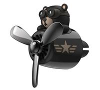 (Hei Husky, One size) Cute Cartoon Husky Bear Pilot Perfume Diffuser Decor Air Freshener Perfume Gifts for Family Colleagues 2 Scents