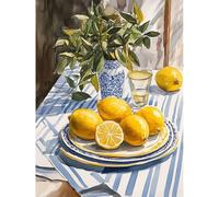 HEIBAGO 5D Diamond Painting for Adults, DIY Full Drill Fruit Diamond Art Painting Kits, Diamond Dots Kits Landscape Crystal Rhinestone Embroidery Art Pictures for Home Wall 30x40cm