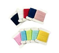 HEIBTENY 10 Color Embroidery Thread Set, 20m Polyester Cross Stitch Floss,for DIY Sewing Crafts, Manual Yarn Spools,with Vibrant Hues,for Quilting and Art Projects