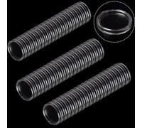 HEIBTENY 100 Pcs Clear Coin Capsules Holder Storage and Display Case Set, Plastic Protective Container for Collecting and Organizing Coins, Inner Diameter 40 mm