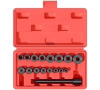 HEIBTENY 17PCS Clutch Alignment Tool Kit, Carbon Steel Flywheel Pilot Hole Aligning Set, For Precise Plate Installation, Automotive Repair Tools, For, Ford and Compatible Vehicles