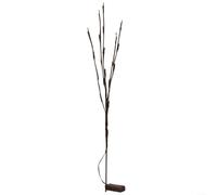 HEIBTENY 20 LED for Willow Twig Branch Lights Battery Powered, Foldable Fake Tree Branches with Warm White or Colorful Glow for Home Garden Wedding Party Decor Outdoor Indoor Use(colorful)