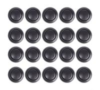 HEIBTENY 20Pcs Car Roof Headliner Repair Clips Black Plastic Rivet Snap Pins For Ceiling Liner Sagging Fix Trim Buckles Interior Accessories For Cars Trucks SUVs