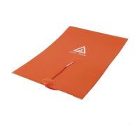 HEIBTENY 220V 750W Silicone Rubber Heater Pad 200x300 mm with Self-Adhesive Backing for 3D Printer Heated Bed, Quick Heating Carpet Mat for Consistent Printing Temperature