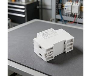 HEIBTENY 2P Overvoltage and Undervoltage Protector, Smart Meter with Automatic Voltage Regulation, AC80-300V, 63A, for Home Electrical Safety, Adjustable Limits