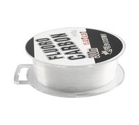HEIBTENY 300 m Fluorocarbon Fishing Line, 0.3-0.5 mm Transparent All-Purpose Fishing Line, Fishing Line, Leader, Carbon Fibre Line (0.35 mm)