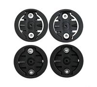 HEIBTENY 4-Pack Extended Adapter Kit for Camera or Headlight Beneath for Garmin Bike Computer Front Mount, 34 mm Diameter, 2 Two-Feet and 2 Three-Feet Pieces, Cycling Gadget Accessory(A set)