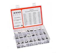 HEIBTENY 480PCS TO-92 Transistor Assortment Kit, 24 Values NPN PNP Silicon Transistors for Amplifiers, Switches, Signal Processing, Electronic Projects and DIY Repair