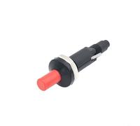 HEIBTENY 4pcs Ignition Spark Button for Gas Heaters and Ovens, ABS Material, Threaded Press Type, Easy Install, Suitable for BBQ, Gas Pits, and Spark Generators(RD1)