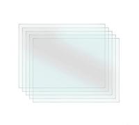 HEIBTENY 5-Pack FEP Release Film 220x320x0.15mm for 3D Printer, High Transmittance DLP LCD Resin Tank Replacement Sheet Compatible with for ANYCUBIC Photon for ELEGOO Jupiter for FLASHFORGE