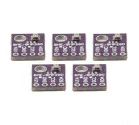 HEIBTENY 5-Pack for BME280 Digital Temperature Humidity Pressure Sensor Module, I2C for SPI Interface, -40 to 85C Range, Compact 13x10mm Board for Arduino for RASPBERRY Pi DIY Projects