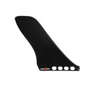 HEIBTENY 9 Inch Surf Fin For Inflatable Paddle Board And Longboard Tool-Free Installation Central For Stabilizer Fin Plastic Black Replacement For Enhanced Stability