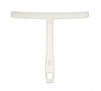 HEIBTENY 9-Piece Understring Radius Gauge Set Stainless Steel Notched Straight Edge for Guitar Neck Setup Measure 7.25 to 20 Inch Radius Builder Tool